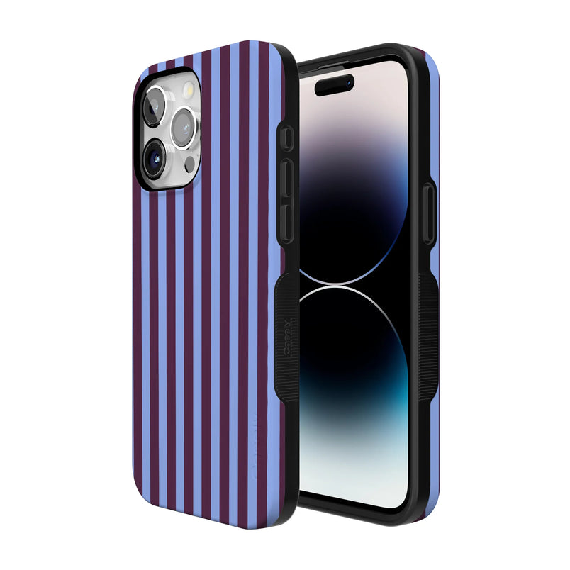 Perfect Stripes | Purple & Blue Stripes Case