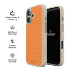 On the Dot | Orange Polka Dot Case