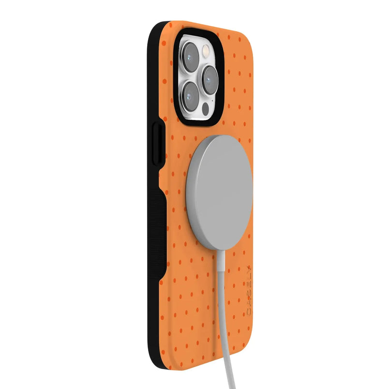 On the Dot | Orange Polka Dot Case