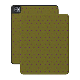 On the Dot | Moss & Plum Dots iPad Case