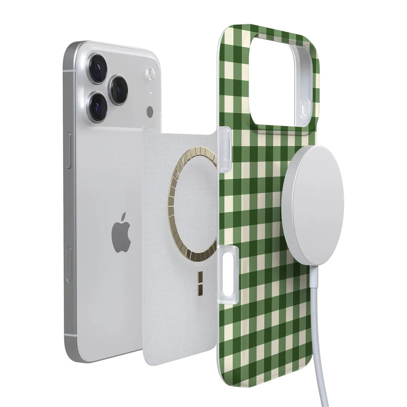 Checked Twice | Green Plaid Case