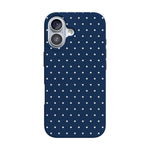 On the Dot | Navy Polka Dot Case