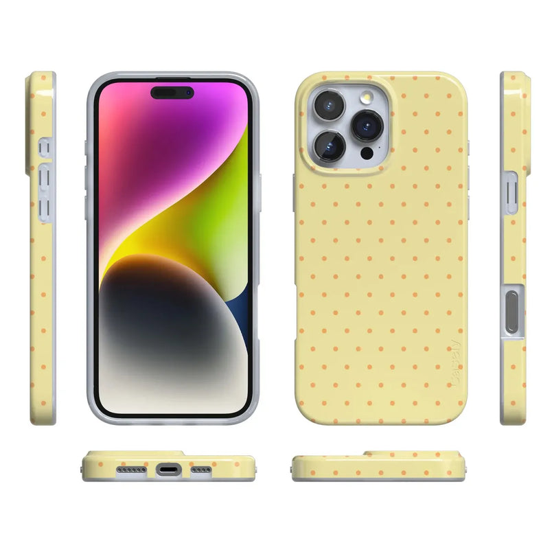 On the Dot | Yellow Polka Dot Case