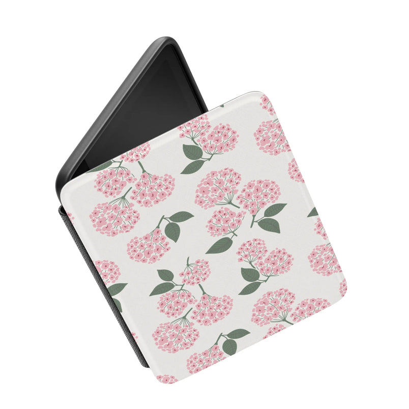 Nantucket Cottage | Pink Hydrangea Kindle Case