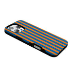 Go New York | Blue & Orange Stripes Case
