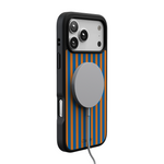 Go New York | Blue & Orange Stripes Case