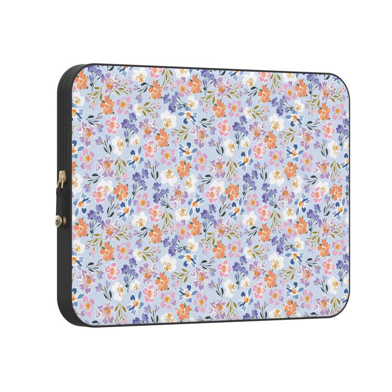 Poppy Meadows | Pastel Floral Laptop Case
