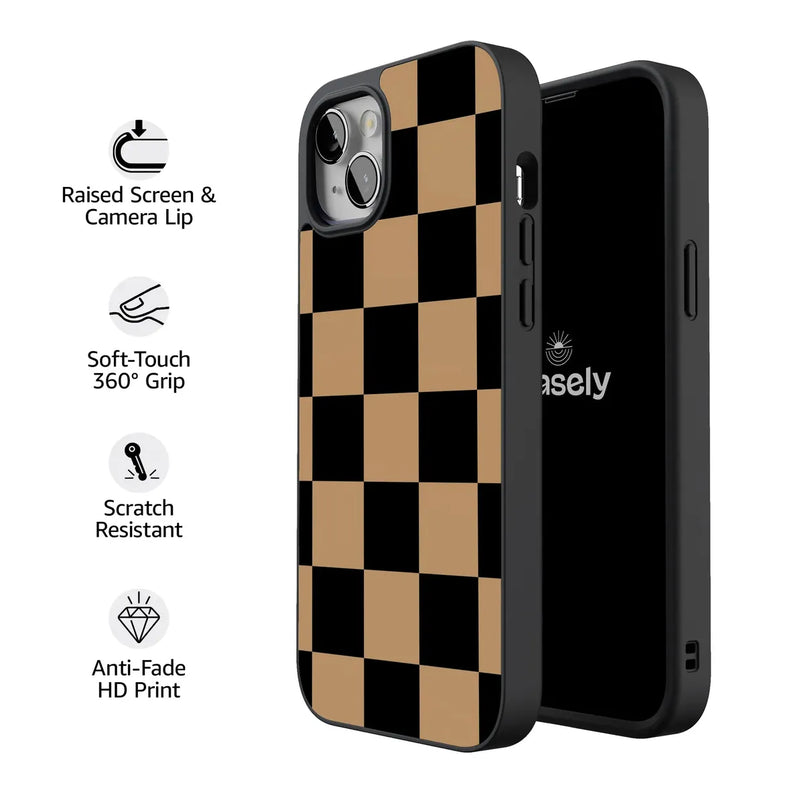 Fit Check | Black & Brown Checkerboard Case