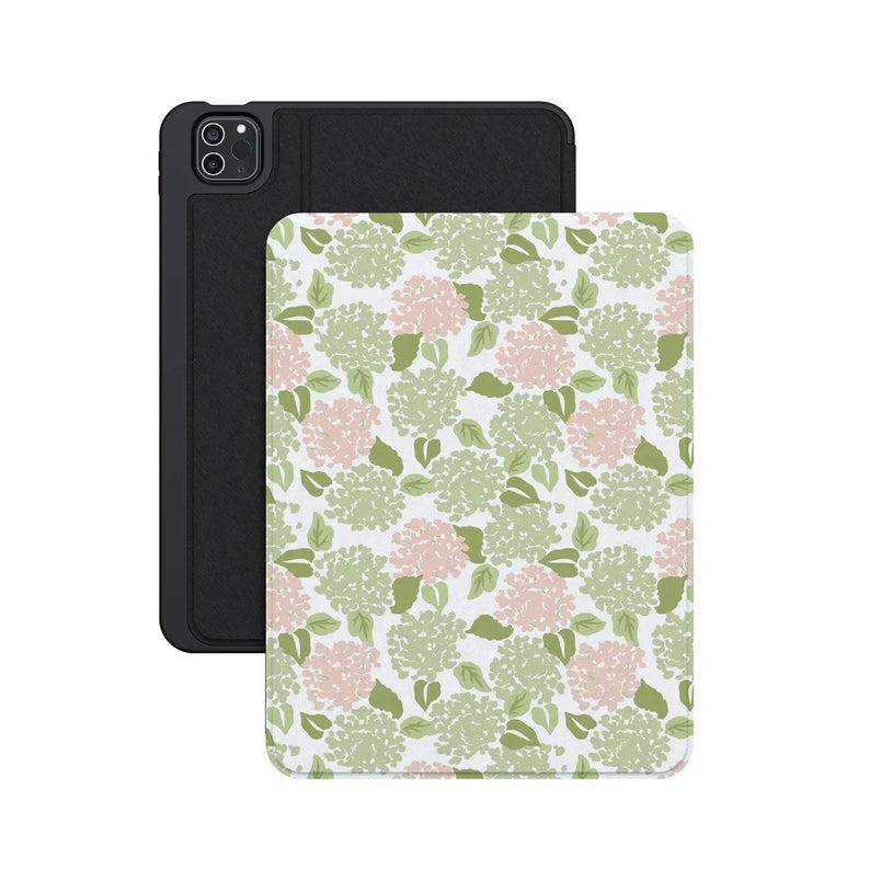 Hydrangea Haze | Floral Garden iPad Case
