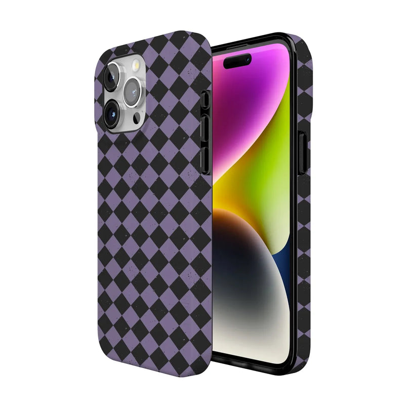 Midnight Hex | Purple Checkered Case