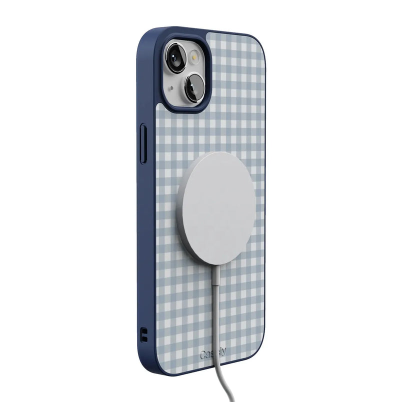 Pastel Picnic | Blue Gingham Case
