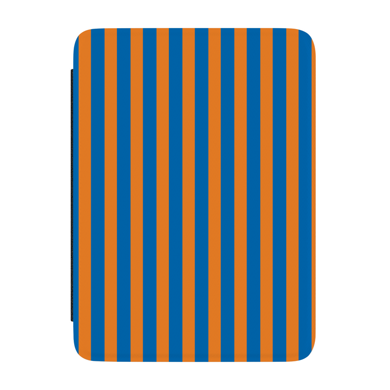 Go New York | Blue & Orange Stripes Kindle Case