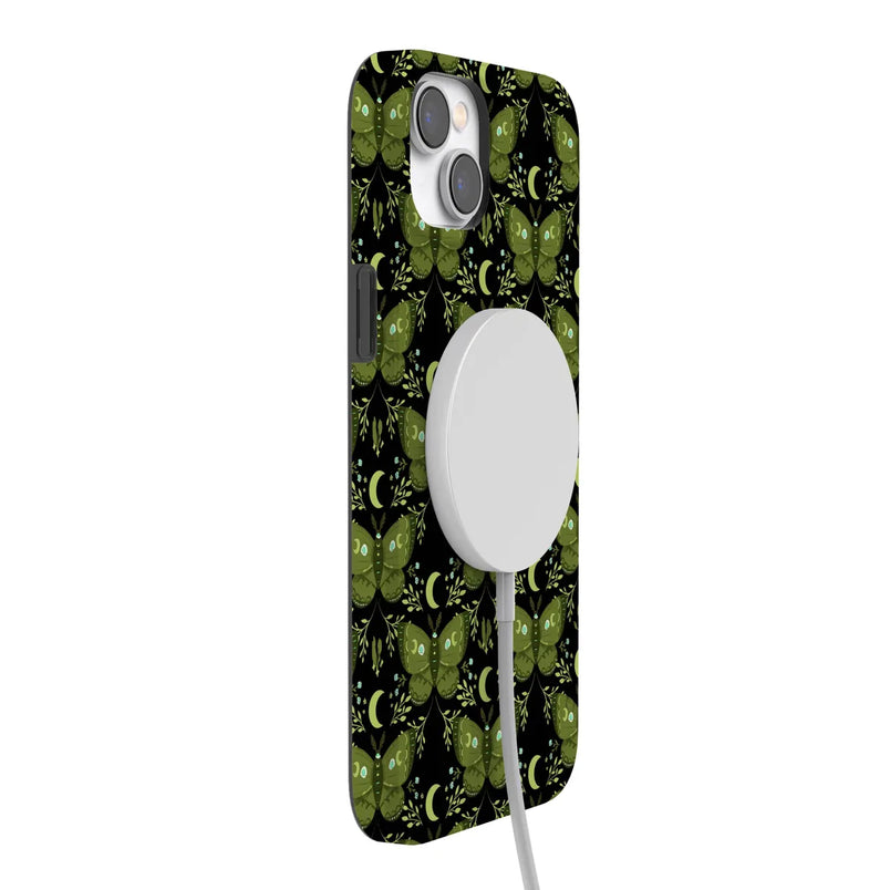 Mystic Moths | Green Twilight Case