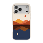 Opposites Attract | Day & Night Colorblock Mountains Case