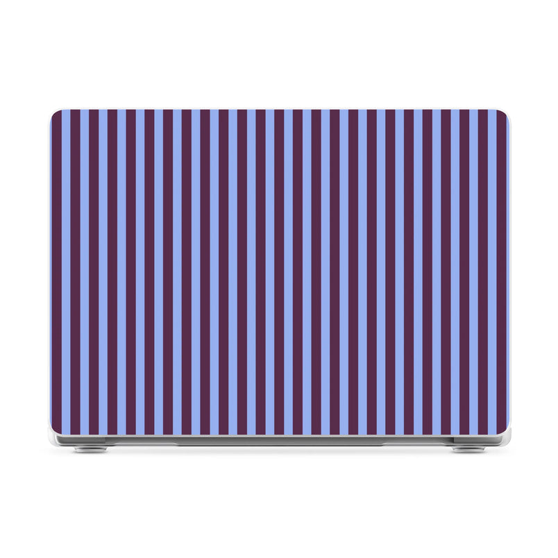 Perfect Stripes | Purple & Blue Stripes Laptop Shell - 16" MacBook Pro