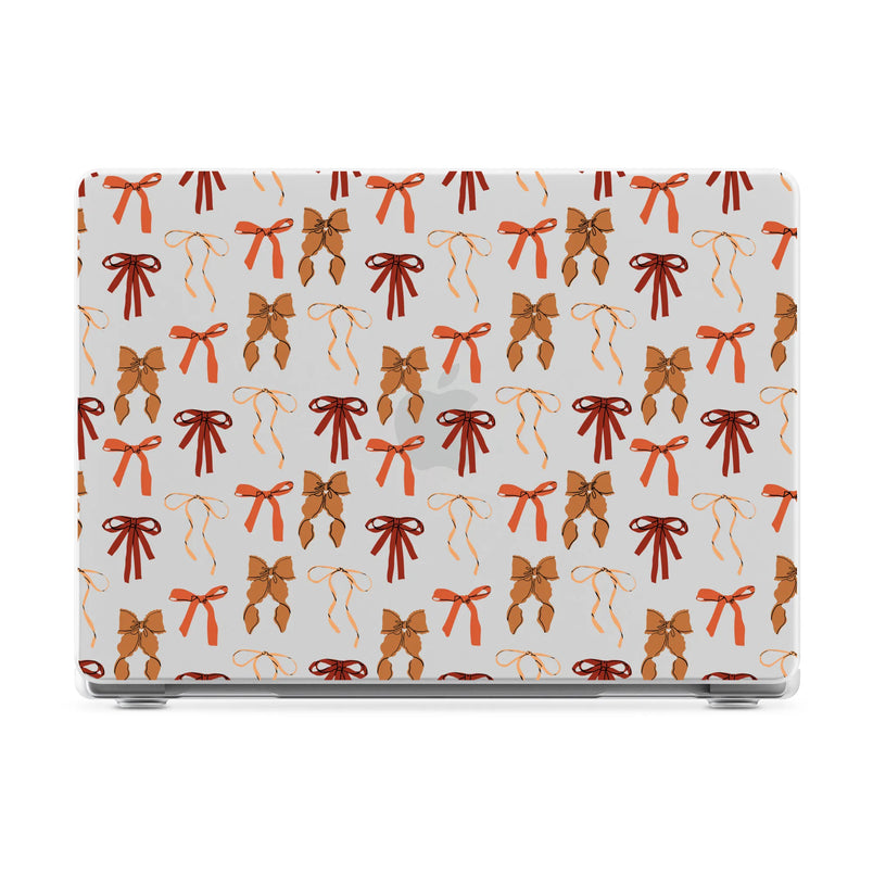 Fall Girlie | Pumpkin Spice Bows Laptop Shell - 15" MacBook Air