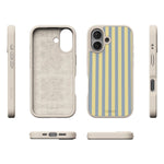 Coastline Stripes | Blue & Yellow Case