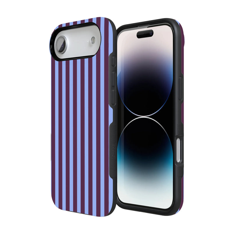 Perfect Stripes | Purple & Blue Stripes Case