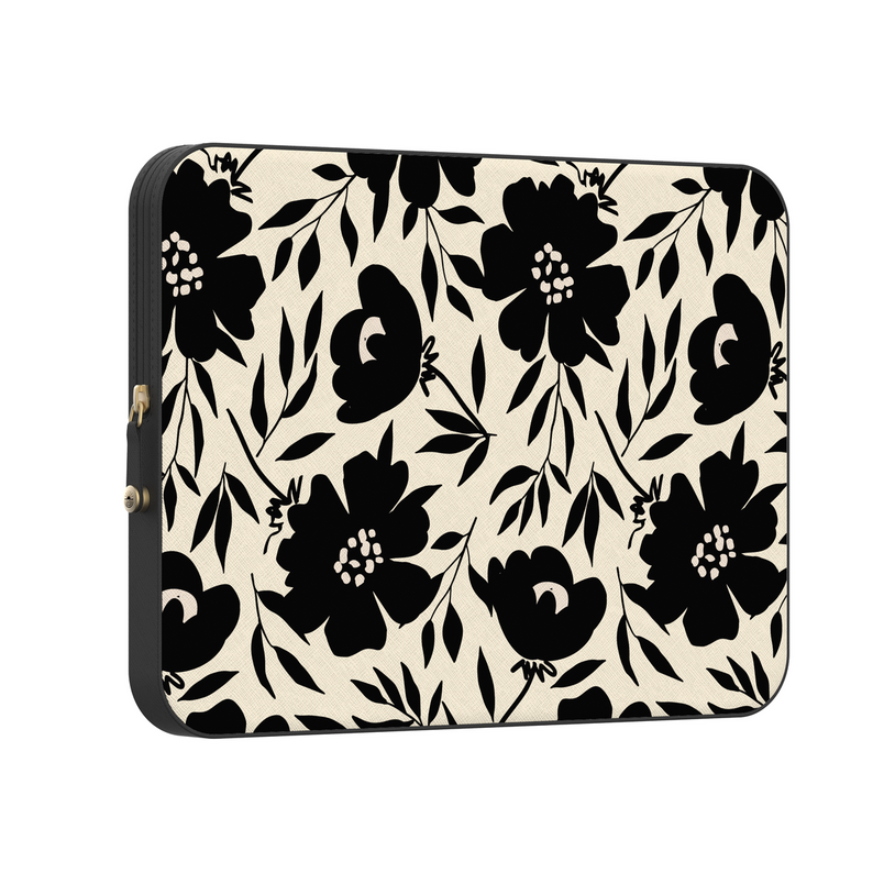 Dark Fantasy | Contrast Floral Laptop Case
