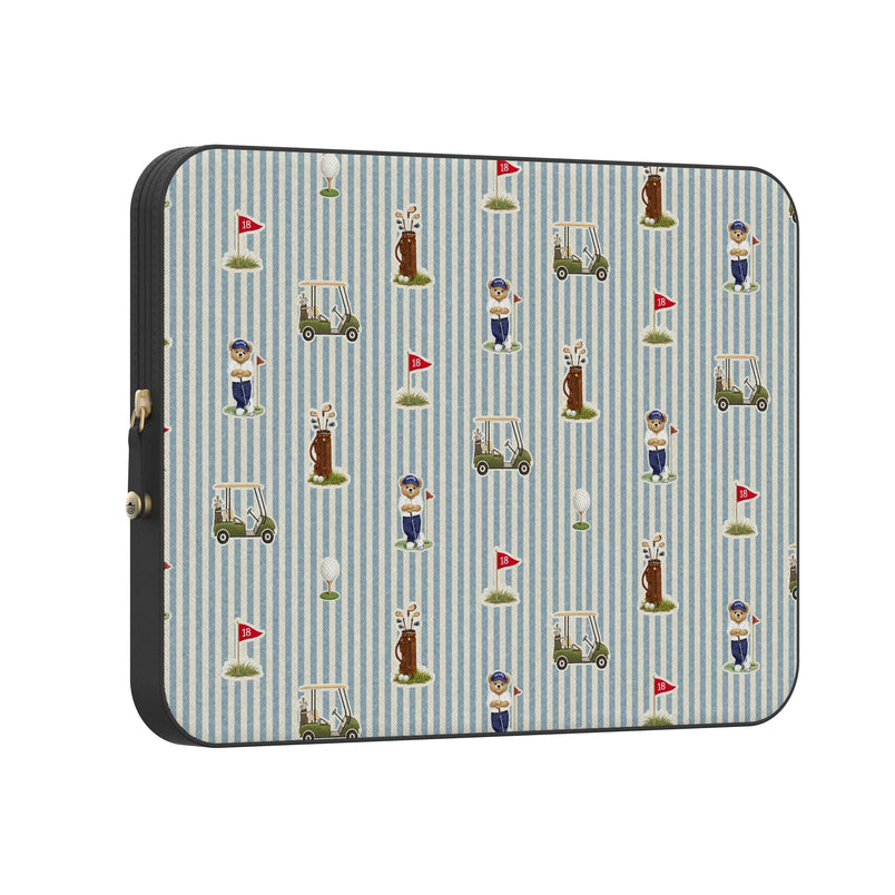 The Caddie Print | Clubhouse Laptop Case
