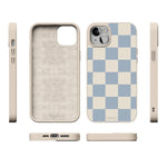 Fit Check | Light Blue Checkerboard Case