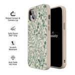 Sage Garden | Green Floral Case