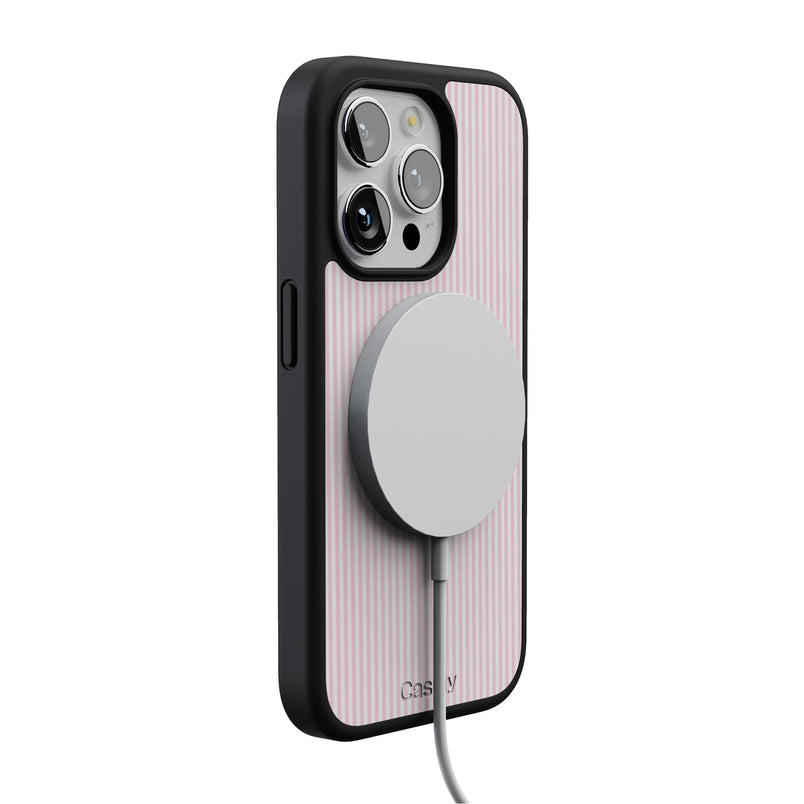 Stripes and the City | Light Pink Pinstripe Case