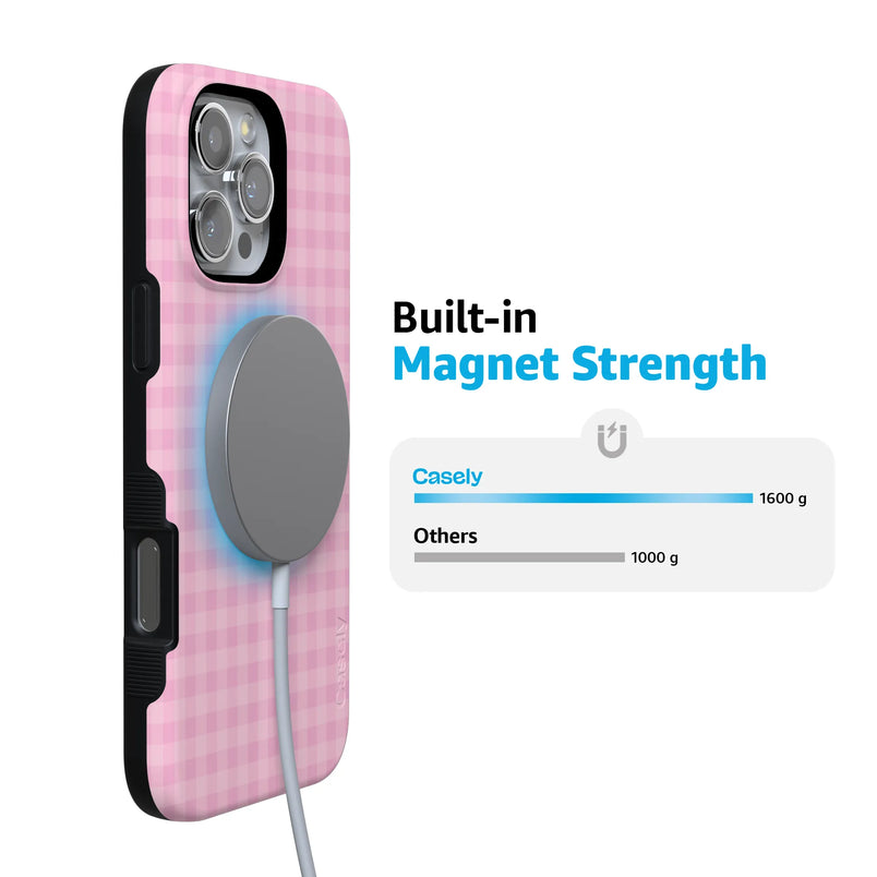 Sweet Jam | Light Pink Gingham Case