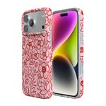 Blush Garden | Floral Doodle Case