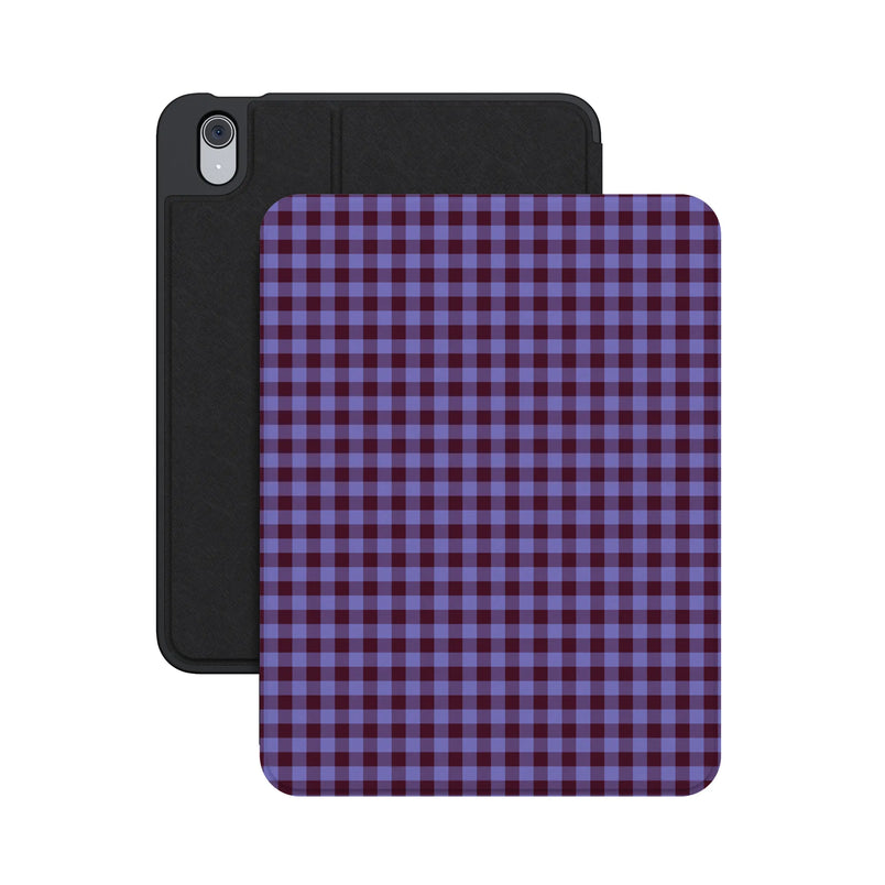 Sweet Jam | Purple Gingham iPad Case - iPad 10.9" (10th Gen / A16)