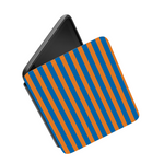 Go New York | Blue & Orange Stripes Kindle Case