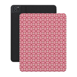 Love Locks | Pink Hearts iPad Case