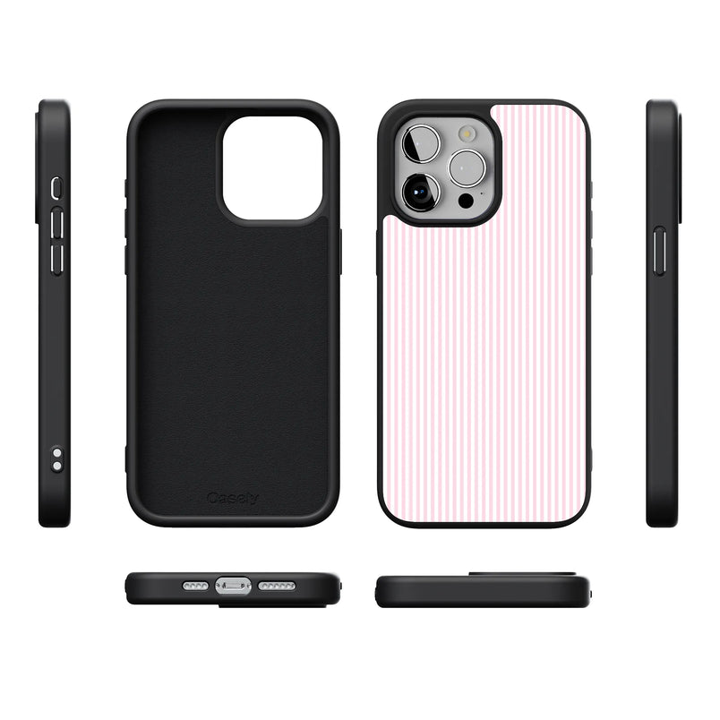 Stripes and the City | Light Pink Pinstripe Case