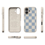 Fit Check | Light Blue Checkerboard Case