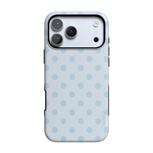 Light Blue Polka Dot Case
