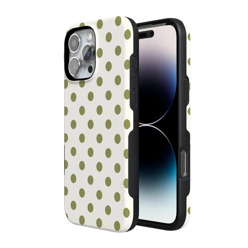 Spotted in SoHo | Green Polka Dot Case