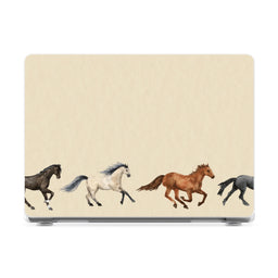 Stallion Stampede | Wild Horses Laptop Shell - 16