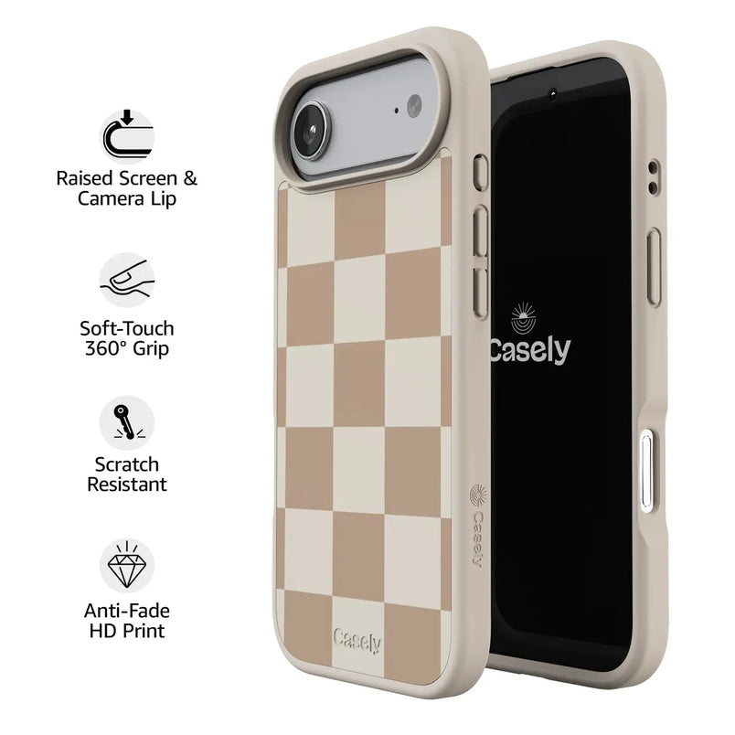 Fit Check | Neutral Checkerboard Case