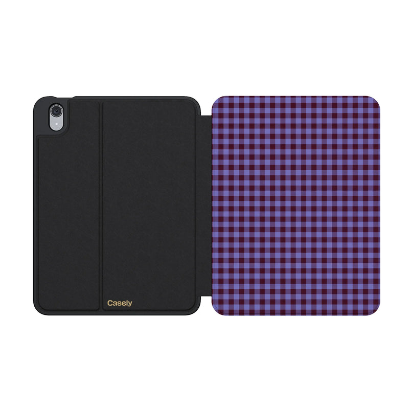 Sweet Jam | Purple Gingham iPad Case