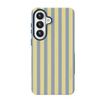 Coastline Stripes | Blue & Yellow Case - Galaxy S26