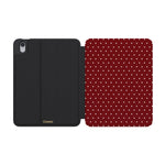 On the Dot | Maroon Polka Dot iPad Case