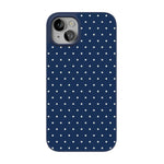 On the Dot | Navy Polka Dot Case