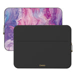 Tie Dying Over You | Purple Marble Laptop Case