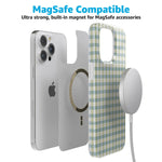 Pastel Picnic | Blue & Green Gingham Case