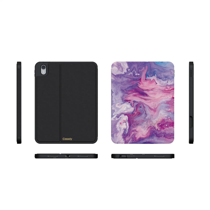 Tie Dying Over You | Purple Marble iPad Case