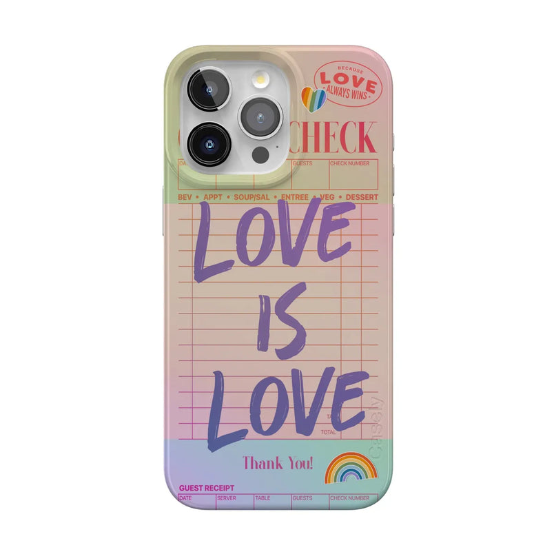 Love is Love | Guest Check Pride Case