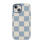 Fit Check | Light Blue Checkerboard Case - iPhone 15