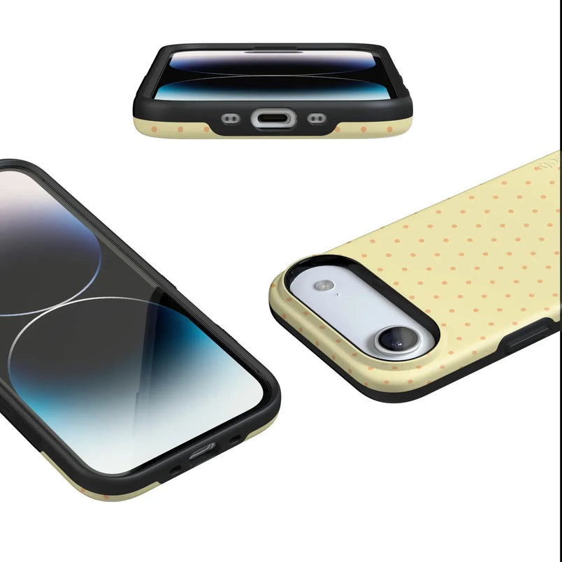 On the Dot | Yellow Polka Dot Case