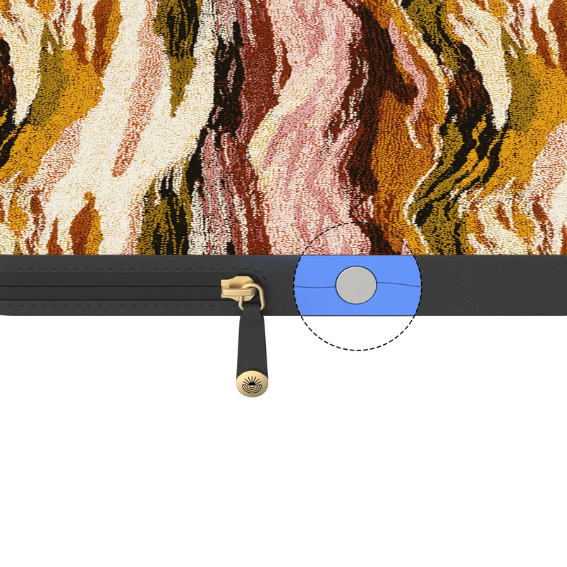 Painted Canyon | Dotted Landscape Laptop Case