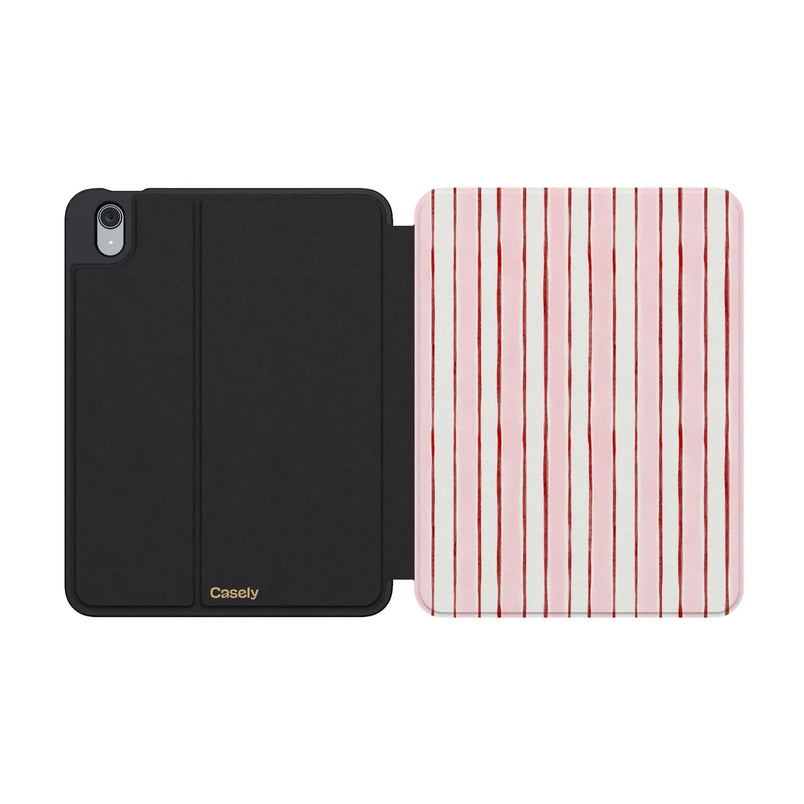Pretty in Pastel | Blush Stripes iPad Case